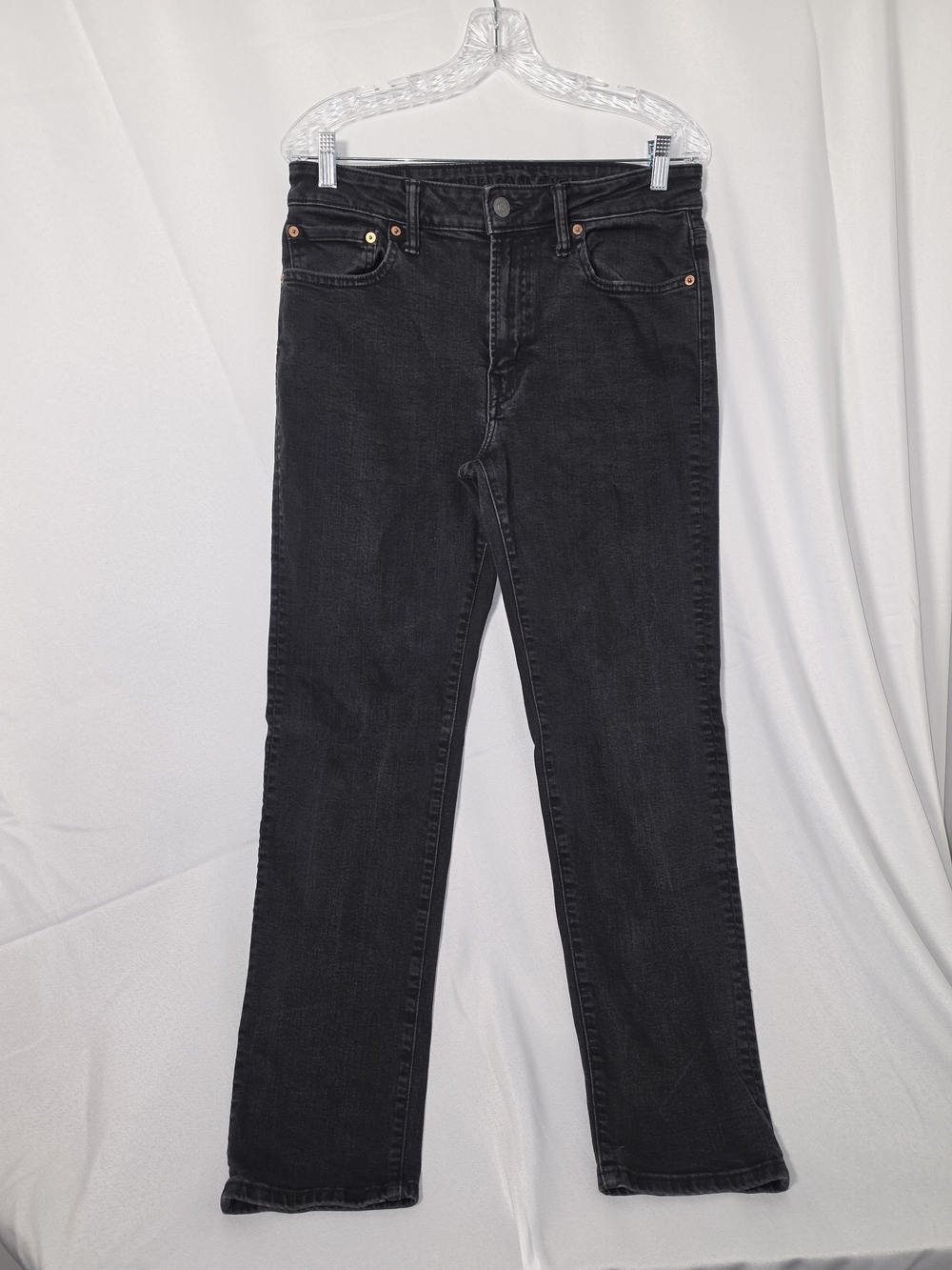 American Eagle Outfitters Black High-Rise Jeans